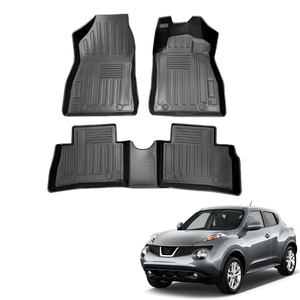 Tappetini Auto in TPE Resistenti 3,5mm su Misura per Nissan <span class=keywords><strong>Juke</strong></span> 2011-2019 Guida a Destra Antiscivolo Set Completo Coolcars - Product Image 1