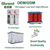 Subestación Compacta de Equipos de Conexión Metálicos (Switchgear) 24kV RMU con Certificación IEC ISO de Alta Eficiencia Ourjust para Redes Eléctricas