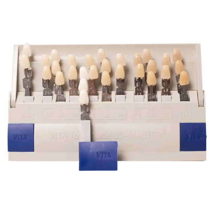 Dental Teeth Whitening Bleached Shade Guide Denture 3D Master 29 Color Toothguide Shades