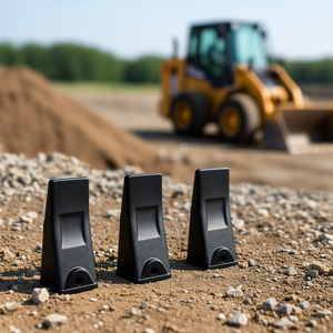 Jeu de dents de godet D0100X3K5L2 de 5,3 pouces de long, robustes, pour mini-excavatrice à direction par glissement, dents pour un creusement fluide - Product Image 2