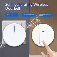 Sonnette de porte intelligente sans fil, étanche, résistante aux basses températures, alimentée par prise, la plus vendue en Russie, pour villas