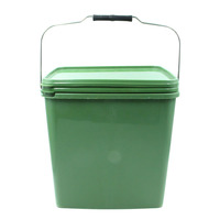 Selco vert personnalisation gros pêche leurre seau tas carpe boîte de pêche