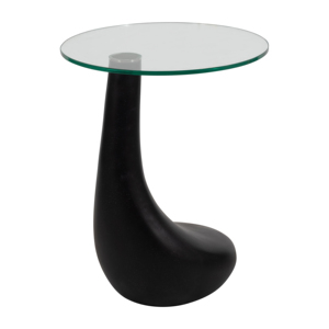 Tavolino artistico con base a forma di mazza da golf e piano in vetro per l'arredamento della casa - Product Image 2