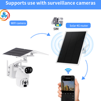 Routeur WiFi 4G extérieur alimenté par énergie solaire 300 Mbps MTK7628 avec pare-feu et VPN pour caméras IP