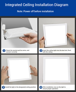 <span class=keywords><strong>Led</strong></span> Bảng điều chỉnh ánh sáng 300*1200 mét bề mặt gắn kết 0.3m * 1.2M <span class=keywords><strong>LED</strong></span> kích thước lớn Bảng điều khiển ánh sáng 1200x300 gạch phẳng trần Downlight - Product Image 2