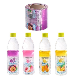 Các Nhà Sản Xuất Chất Lượng Cao Colour In Ấn Nước Giải Khát Chai Thu Nhỏ Tay Áo Nhãn PVC Pet Thu Nhỏ Bọc Nhãn Phim Cho Chất Lỏng Chai - Product Image 4