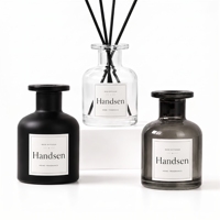 Luxuriöse leere Glas-Duftflaschen 50ml 100ml 150ml 250ml – Bernstein, Schwarz, Klar – Aromatherapie-Gläser für Raumduft Großhandel