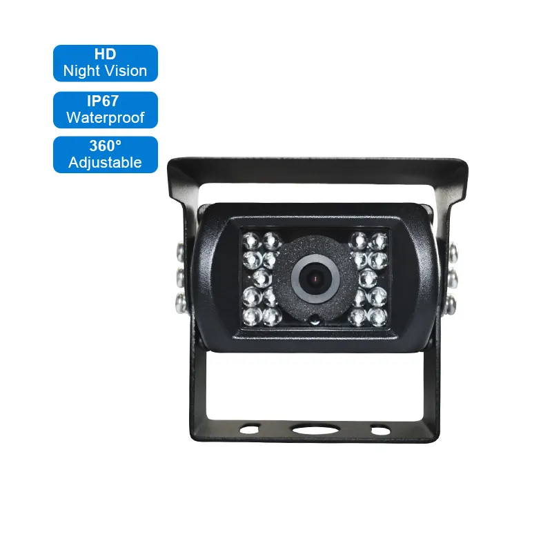 Водонепроницаемая IP68 AHD 1080P 18 инфракрасных фонарей камера заднего вида автомобиля автомобильная камера заднего вида грузовик резервная камера