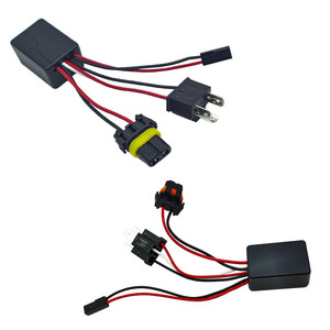 H4 Led Laser Dual Beam Lens Decoder Wiring Harness 12V 24V <b>Universal</b> Automobile <b>Adapter</b> Cable Set IP65 Copper Core PVC - Product Image 1