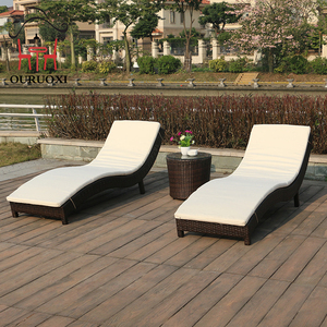 Chaise <span class=keywords><strong>de</strong></span> plage pour piscine <span class=keywords><strong>de</strong></span> loisirs en plein air en rotin PE - Product Image 6