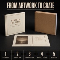 Emballage personnalisé pour disques vinyles : pochettes pliables, couvertures d'album, coffrets – Impression pour labels musicaux et magasins de disques – Commande en gros