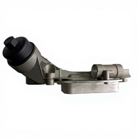 Rakitan Rumah Filter Oli Aluminium Mesin untuk CHEVROLET AVEO CRUZE ORLANDO ORLANDO Malibu Sonic G3 12992593 93186324