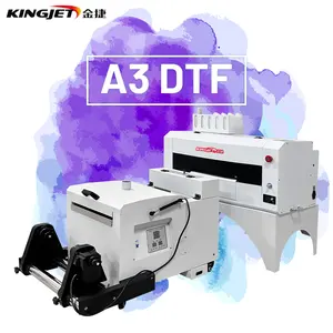 דיגיטלי a3 DTF הזרקת דיו מדפסת סט חום העברת חולצה הדפסת מכונה ישיר כדי סרט מדפסת עם i3200 הדפסת ראש