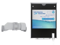 Générateur de chlore de piscine système d'eau salée interrupteur de débit ensemble de plomberie à générateur de sel de capacité de 40K gallons