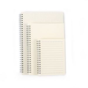 Wj6877 Customized Wholesale A6/A5/B5 Horizontal/Grid/<b>Blank</b> Inner Frosted Transparent Pp Coil <b>Notebook</b> - Product Image 1