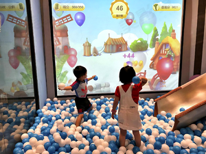 Sistema de Juego de Proyección en Pared, Juegos Infantiles, Proyección en Pared, Pantalla de Video <span class=keywords><strong>3D</strong></span>, Proyector Interactivo, Juego de Romper Bolas Interactivo - Product Image 6