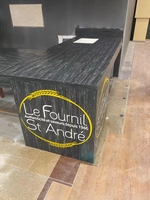 Échantillon de dalle de comptoir en acrylique massif pour la vente en gros