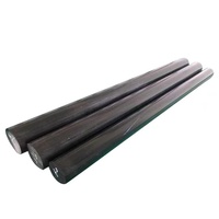 Barre en plastique acétal POM de haute qualité, barre en Delrin, diamètre 4-400 mm, barre en Derlin, polyoxyméthylène blanc noir dur POM-C POM-H
