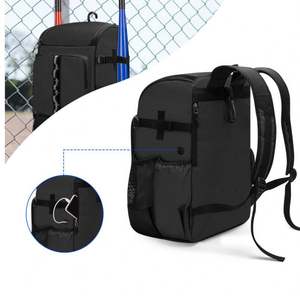Wholesale Outdoor Sport Equipment Bag Youth Polyester Softball Baseball Bat <b>Backpack</b> With Shoes Compartment - Product Image 5