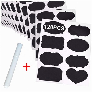 OT ALE holesale Reusable Elf-dhdhesive <span class=keywords><strong>pizarra</strong></span> Vinyl etiquetas pegatinas <span class=keywords><strong>para</strong></span> botellas - Product Image 5