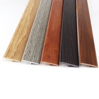 YP26, raito PVC profil de surface de plancher en plastique imprimé en forme de t bord de moulage
