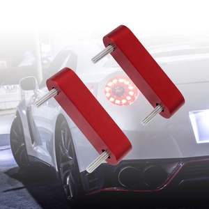 Universal Aluminum Hood Riser Spacer Kit Car <strong>Engine</strong> Hood Lift Riser Kit With Bolts - Product Image 6