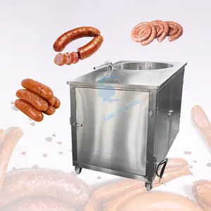 Hot-dog Vertical Hongrois Salami Viande Saucisse Faire Prix Machine Stuffer Saucisse avec Linker