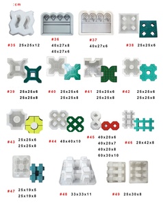 Khuôn bê tông lồng vào nhau PVC cao su PP ABS khuôn mẫu trang trí <span class=keywords><strong>DIY</strong></span> khoe khối ván khuôn cho cỏ vườn đồ trang trí - Product Image 6