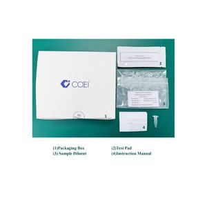 Kit de prueba POCT inmunocromatográfica cuantitativa rápida de inmunofluorescencia fluorescente para creatina quinasa-MB - Product Image 4