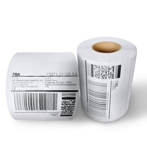 สติกเกอร์ฉลากพิมพ์กันน้ำแบบม้วนสำหรับที่อยู่จัดส่งแบบกำหนดเอง ฉลากกระดาษพิมพ์ความร้อนขนาดที่กำหนดเอง - Product Image 4