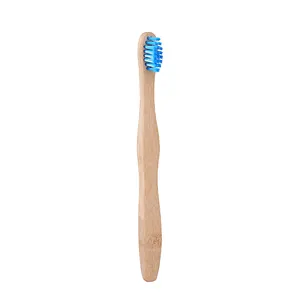竹製木製ケース付き天然竹歯ブラシ子供と大人のための100% 生分解性木炭歯ブラシBPAフリー