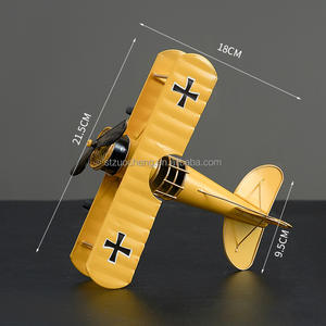 Modèle d'avion militaire en métal <span class=keywords><strong>de</strong></span> haute qualité, ornements, modèle d'avion Albatros <span class=keywords><strong>de</strong></span> <span class=keywords><strong>la</strong></span> Seconde <span class=keywords><strong>Guerre</strong></span> <span class=keywords><strong>mondiale</strong></span> - Product Image 6
