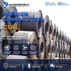 Uncoiling SAE1006 Cold Rolled Hot Rolled 10mm 1000mm JIS G3101 Carbon Steel Coil for Pipe Manufacturing - Product Image 1