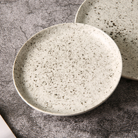 Assiettes en céramique nordiques sous glaçure pour hôtels, vente en gros directe usine WEIYE, vaisselle et assiettes en porcelaine personnalisées