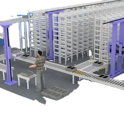 Armazém Automatizado Transelevador Estantes Sistema De Armazenamento E Recuperação