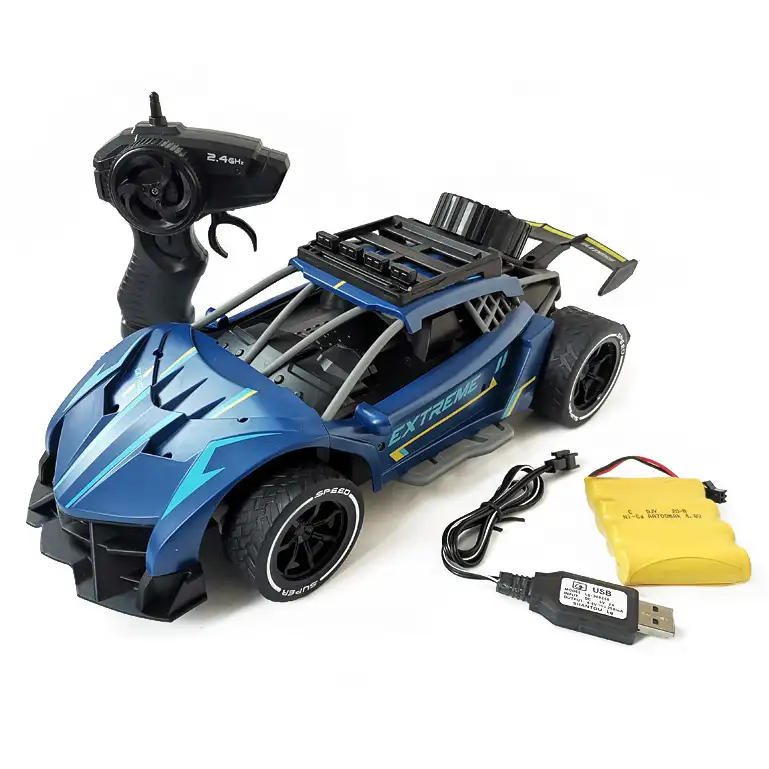 2.4 Ghz 1:12 High Speed Race Drift Off-Road Vehicle Model ,Remote Control Stunt Car with LED Light Spray RC Car for Kids
