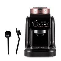 Cafetera Turca con Molinillo Incorporado, Autolimpieza Automática, Antigoteo, Tanque de Agua de 1000 ml, Cafetera Árabe para el Hogar