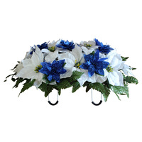 Bunga Daisy Sutra Buatan Tahan Lama Merek YC, Laris Manis, untuk Dekorasi Makam, Pemakaman, Musim Semi & Panas, Luar Ruangan, Qingming