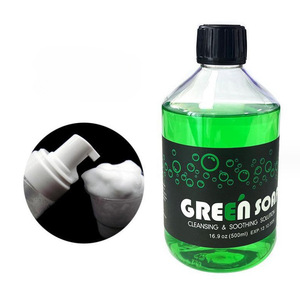 Jabón Azul para Tatuajes de 500 ml, Jabón Verde Líquido Limpiador para el Cuidado Posterior en el Estudio - Product Image 2