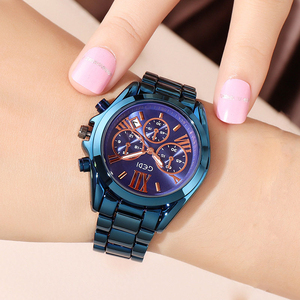 Reloj de Cuarzo para Mujer GEDI, Brazalete de Acero Inoxidable, Estilo Ejecutivo, Resistente al Agua, con Indicador de Fecha - Product Image 2