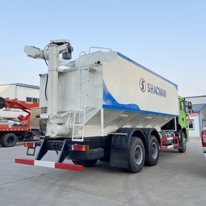 Camion de transport d'aliments en vrac Shacman H3000, transporteur d'aliments pour bétail et volailles de grande capacité, véhicule de transport de céréales pour poulets - Product Image 5