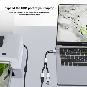 <span class=keywords><strong>Cable</strong></span> adaptador OTG de carga PD de 18W, compatible con Samsung, Galaxy S22, Note10, <span class=keywords><strong>Google</strong></span> <span class=keywords><strong>Chromecast</strong></span>, trenzado de nailon duradero C - Product Image 4