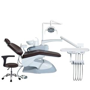 Fauteuil dentaire électrique VY-1000 en plastique blanc avec crachoir en céramique, certifié CE, origine Foshan - Product Image 1