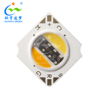 Chip LED COB RGBCW de 35W, DC 20-24V, 5 en 1, RGB CW, Alta Luminosidad, Regulable, Fuente de Luz LED COB para Iluminación de Escenarios y Proyectores