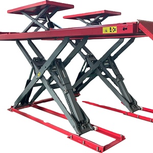 Ô tô bảo trì thiết bị nền tảng onground xe Scissor Lift máy nâng lên đôi Cấp BIG Lift - Product Image 1