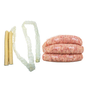 Boyaux de saucisse comestibles de 32 mm, de qualité alimentaire, fumables, fritables, en collagène naturel, souples, translucides, moulés par injection, pour sandwichs et snacks - Product Image 4