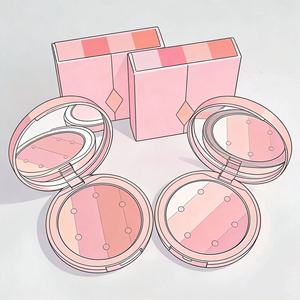 Polvo Mineral Vegano Prensado a Prueba de Agua de Marca Propia para Contorno Facial e Iluminación, Larga Duración, Natural, Venta al por Mayor de Fábrica - Product Image 2