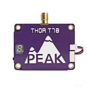 Transmisor de Video PEAK THOR T78 FPV VTX 7.0-8.0GHz 3W con Ventilador de Enfriamiento Integrado, SmartAudio, Transmisión de Imagen Analógica de Largo Alcance - Product Image 2