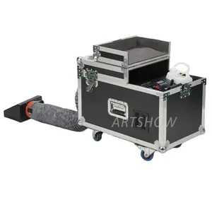 Small Case 3000W Water Base Fog Machine Water Mist Low Fog Smoke Machine With Hose And Outlet