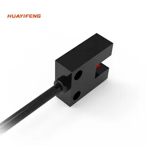 Sensor fotoelétrico huayifeng, medição de 5mm, sensor de slot de célula fotoelétrica, preço de fábrica, venda imperdível